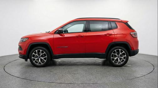 Red Hot Pearlcoat 2025 Jeep Compass Limited