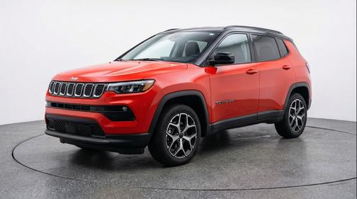 Red Hot Pearlcoat 2025 Jeep Compass Limited