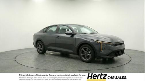 Interstellar Gray 2025 Kia K4 LXS