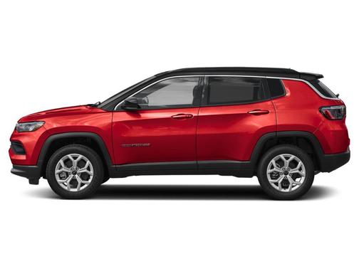 Red Hot Pearlcoat 2025 Jeep Compass Latitude