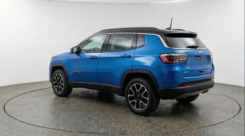 Hydro Blue Pearlcoat 2025 Jeep Compass Trailhawk
