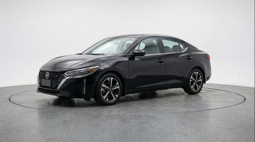 Super Black 2025 Nissan Sentra SV