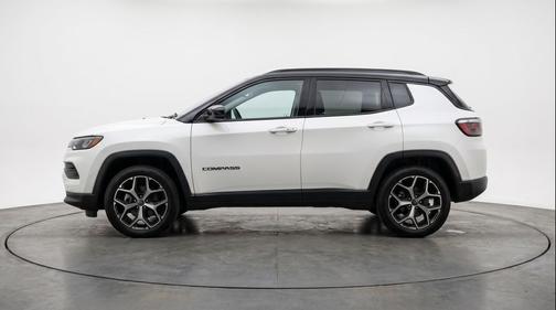 Bright White Clearcoat 2025 Jeep Compass Limited