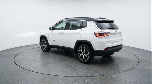 Bright White Clearcoat 2025 Jeep Compass Limited