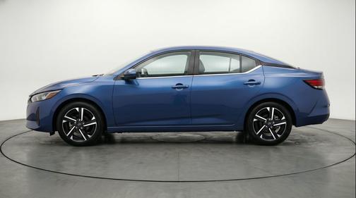 Electric Blue Metallic 2025 Nissan Sentra SV