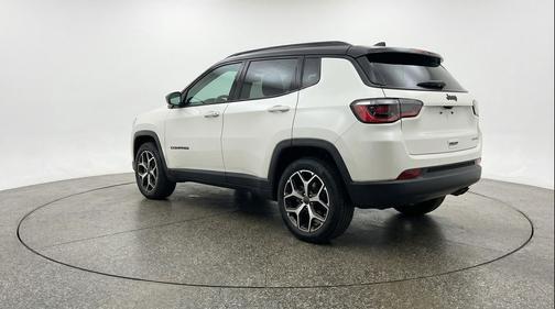 Bright White Clearcoat 2025 Jeep Compass Limited