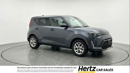 Gravity Gray 2025 Kia Soul LX