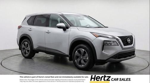 Brilliant Silver Metallic 2025 Nissan Rogue SV