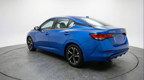 Electric Blue Metallic 2025 Nissan Sentra SV