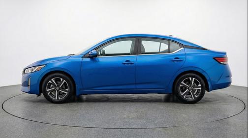 Electric Blue Metallic 2025 Nissan Sentra SV