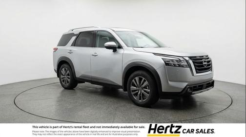 Brilliant Silver Metallic 2025 Nissan Pathfinder SV FWD