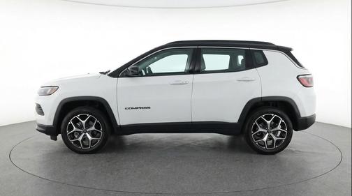Bright White Clearcoat 2025 Jeep Compass Limited