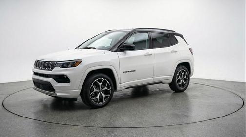 Bright White Clearcoat 2025 Jeep Compass Limited