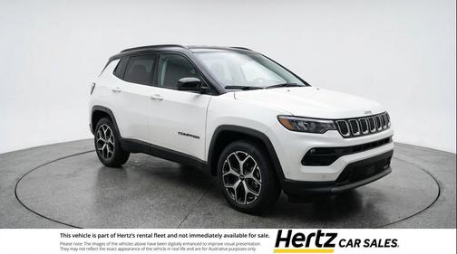Bright White Clearcoat 2025 Jeep Compass Limited