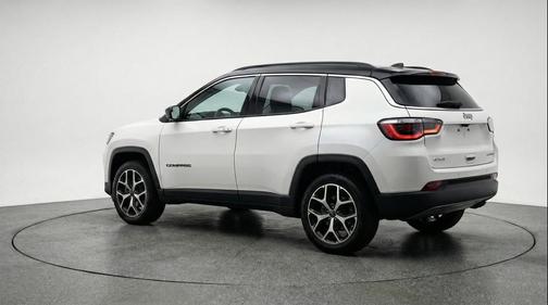 Bright White Clearcoat 2025 Jeep Compass Limited