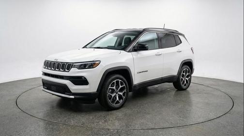 Bright White Clearcoat 2025 Jeep Compass Limited