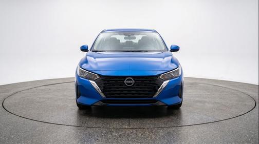 Electric Blue Metallic 2025 Nissan Sentra SV