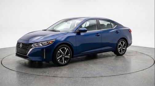 Electric Blue Metallic 2025 Nissan Sentra SV
