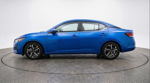 Electric Blue Metallic 2025 Nissan Sentra SV