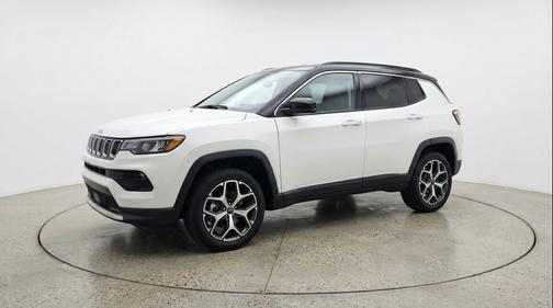 Bright White Clearcoat 2025 Jeep Compass Limited