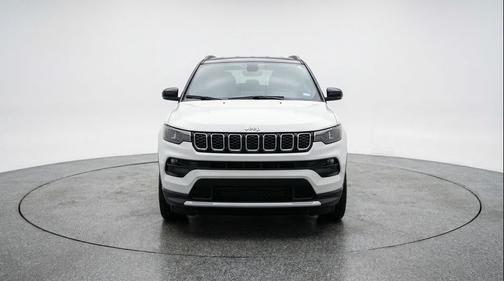 Bright White Clearcoat 2025 Jeep Compass Limited