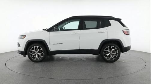 Bright White Clearcoat 2025 Jeep Compass Limited