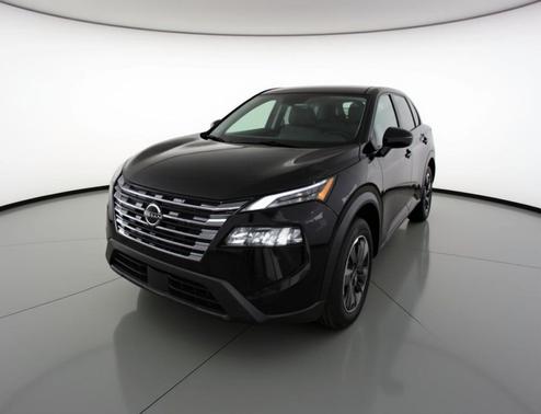 Super Black 2025 Nissan Rogue SV
