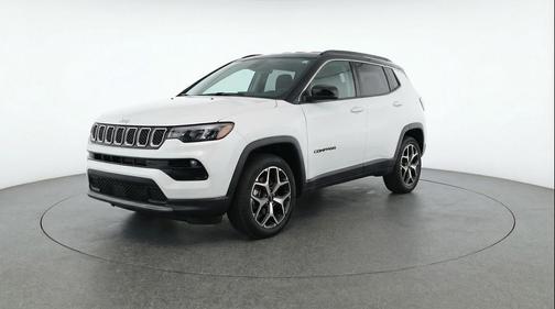 Bright White Clearcoat 2025 Jeep Compass Limited