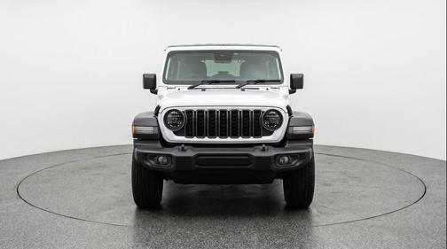 Bright White Clearcoat 2025 Jeep Wrangler Sport S