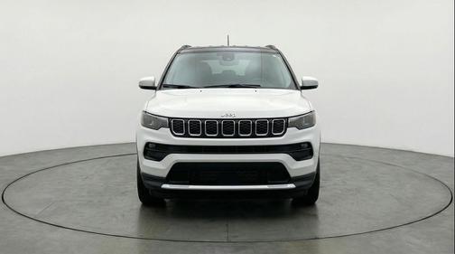 Bright White Clearcoat 2025 Jeep Compass Limited
