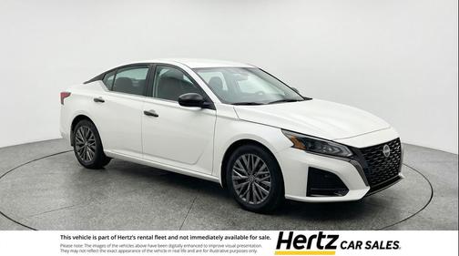 Glacier White 2025 Nissan Altima SV FWD