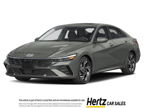 Amazon Gray 2025 Hyundai ELANTRA SEL