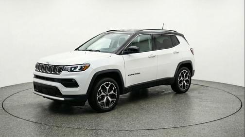 Bright White Clearcoat 2025 Jeep Compass Limited