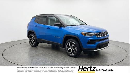 Hydro Blue Pearlcoat 2025 Jeep Compass Limited