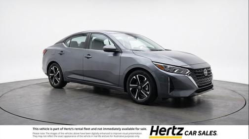 Gun Metallic 2025 Nissan Sentra SV