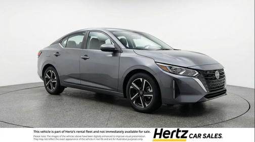Gun Metallic 2025 Nissan Sentra SV