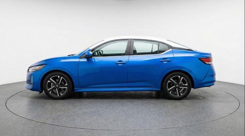 Electric Blue Metallic 2025 Nissan Sentra SV