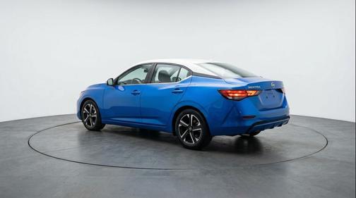 Electric Blue Metallic 2025 Nissan Sentra SV