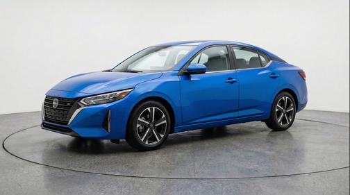Electric Blue Metallic 2025 Nissan Sentra SV