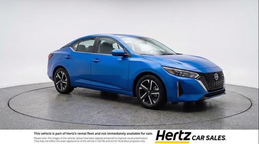 Electric Blue Metallic 2025 Nissan Sentra SV