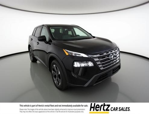 Super Black 2025 Nissan Rogue SV