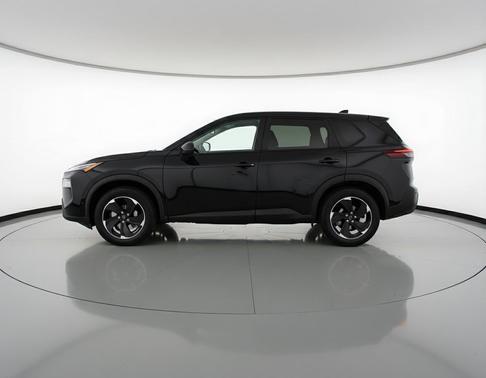 Super Black 2025 Nissan Rogue SV