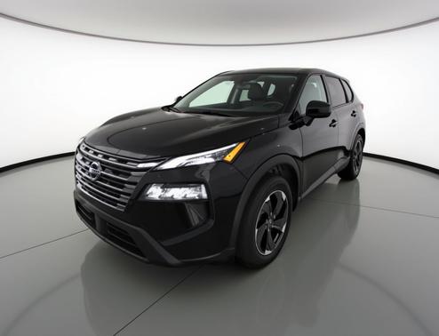 Super Black 2025 Nissan Rogue SV