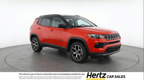 Red Hot Pearlcoat 2025 Jeep Compass Limited