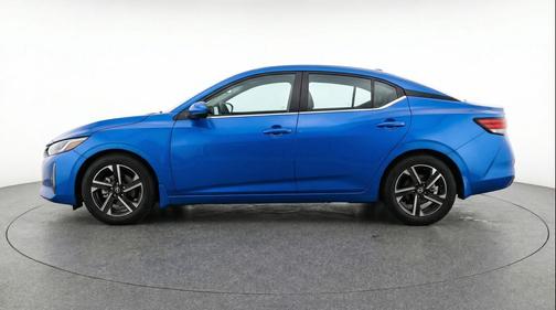 Electric Blue Metallic 2025 Nissan Sentra SV