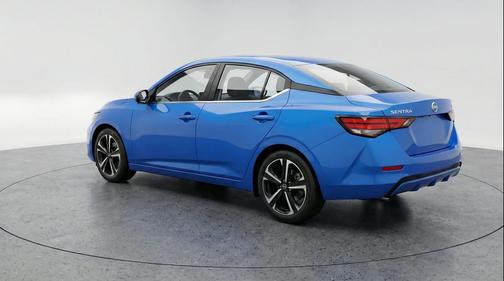 Electric Blue Metallic 2025 Nissan Sentra SV