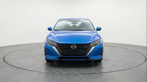 Electric Blue Metallic 2025 Nissan Sentra SV