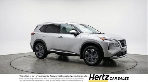 Brilliant Silver Metallic 2025 Nissan Rogue SV