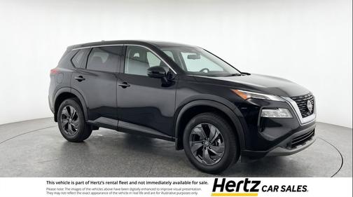 Super Black 2025 Nissan Rogue SV