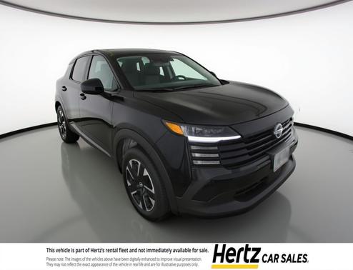 Super Black 2025 Nissan Kicks SV